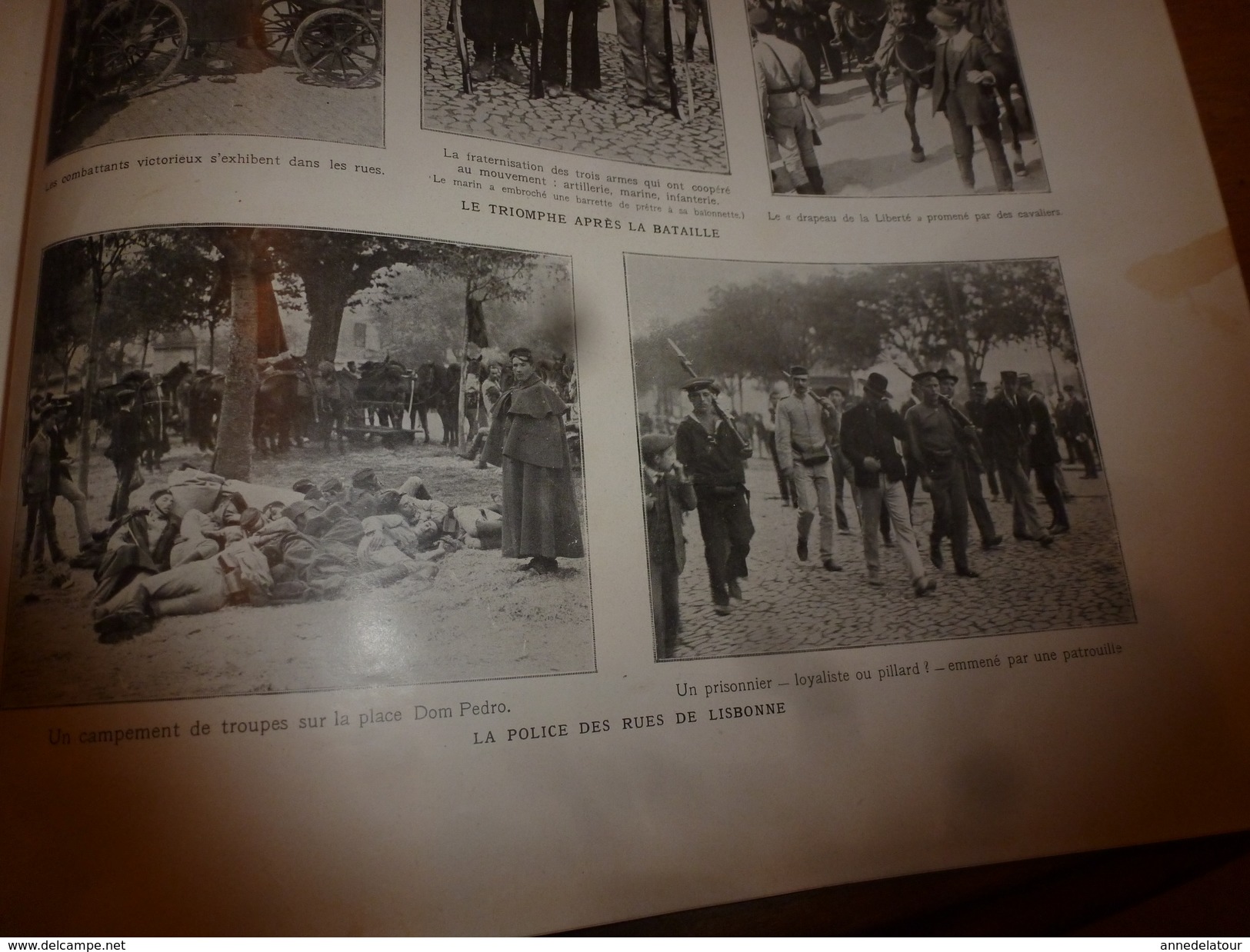 1910 L'ILLUSTRATION:Révolution à LISBONNE(Lisboa) ,pl. dom Pedro,etc (important doc.texte-photos);Mexique;L'île Maurice