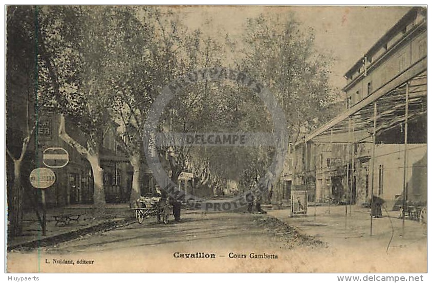 /! 2391 - CPA/CPSM - 84 : Cavaillon : Cours Gambetta - Cavaillon