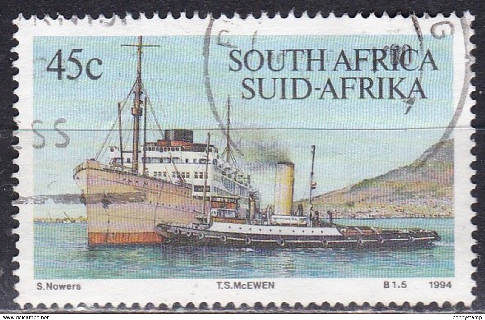 Sud Africa, 1994 - 45c TS McEwewn - Nr.886 Usato° - Usati