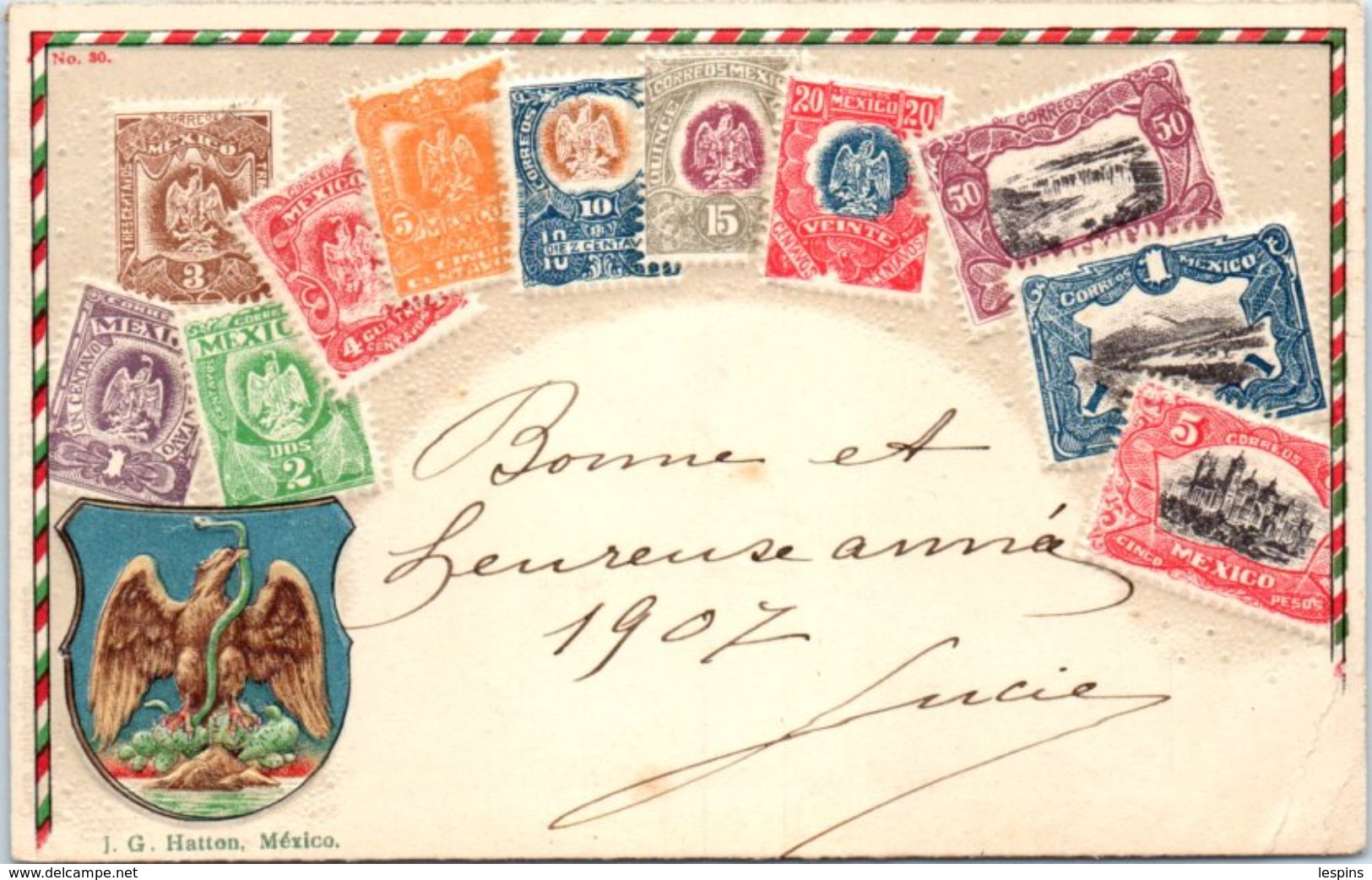 AMERIQUE -- MEXIQUE -- Timbres - Mexique