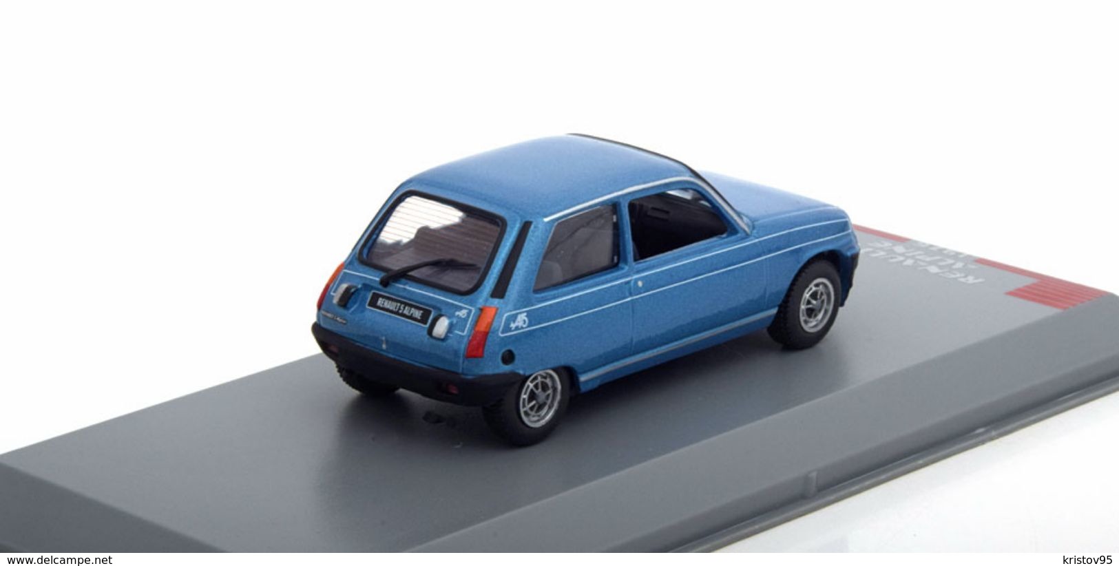 RENAULT 5 ALPINE BLEU METAL 1976 GTI COLLECTION 1/43 BLAU BLUE R5 METALLIC - Other & Unclassified