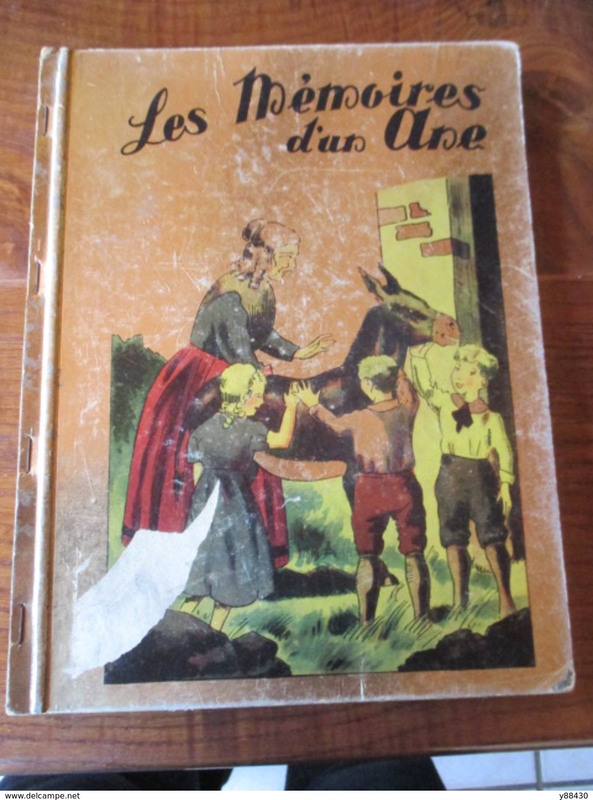 Les MEMOIRES D'un ÂNE - D'après LA COMTESSE DE SEGUR - Année 1950 - Livre De 52 Pages - Voir Les 12 Photos - Sonstige & Ohne Zuordnung