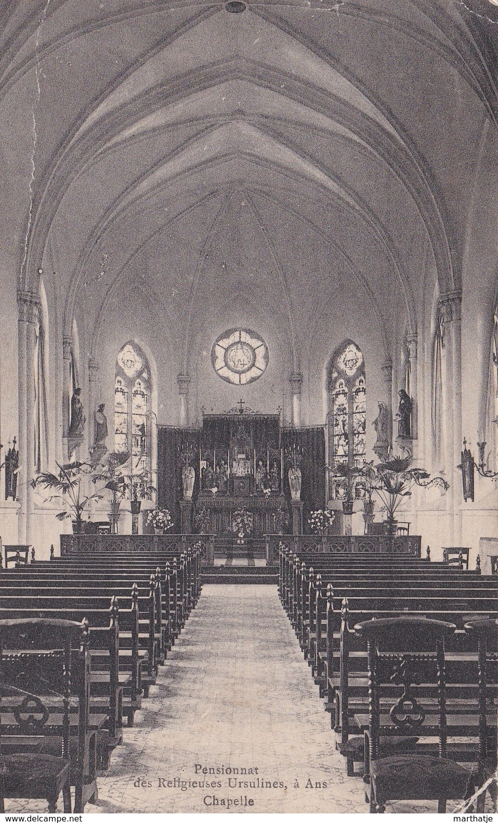 Pensionnat Des Religieuses Ursulines, à Ans - Chapelle - Ans