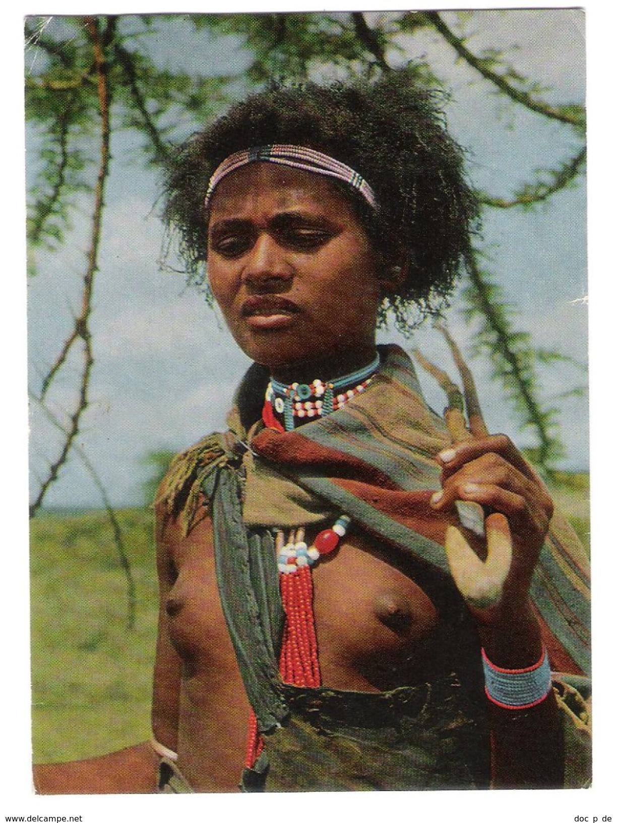 Ethiopia - Ethiopie - Africa - Femme - Nue Girl - Woman - Frau - Erotic - Erotik - Nackt - Nice Stamp - Äthiopien