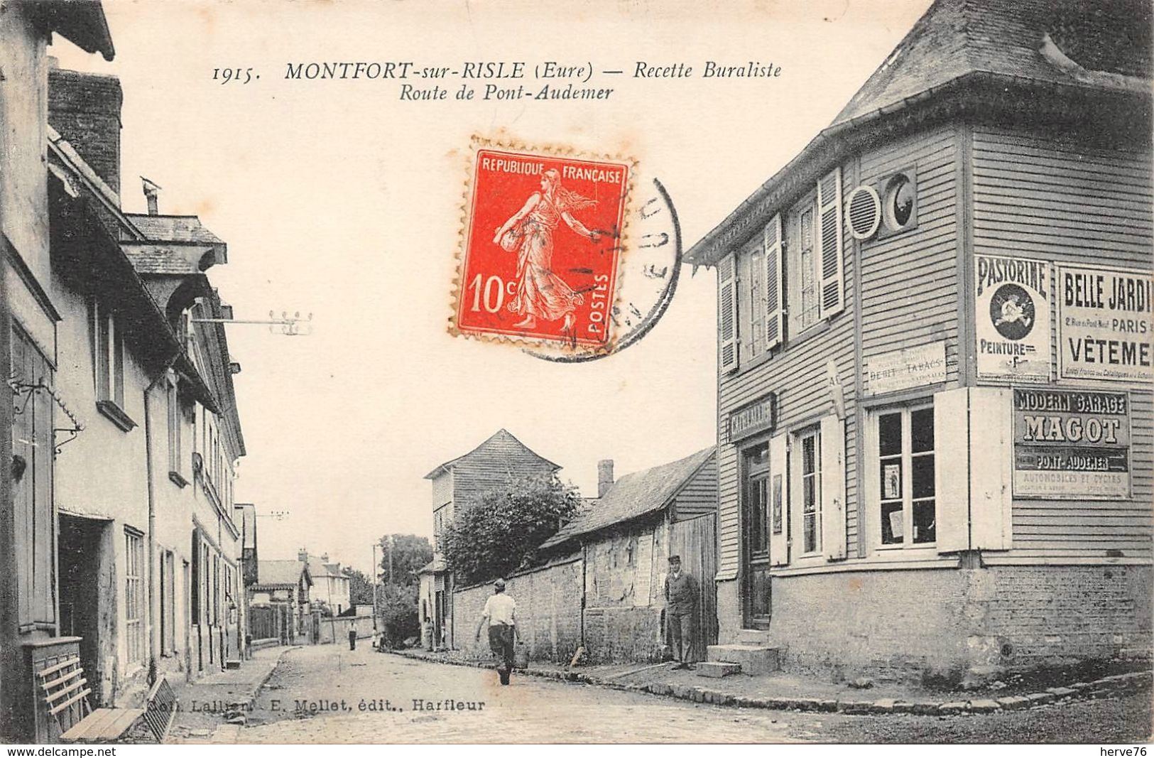 MONTFORT SUR RISLE - Recette Buraliste - Route De Pont Audemer - Autres & Non Classés