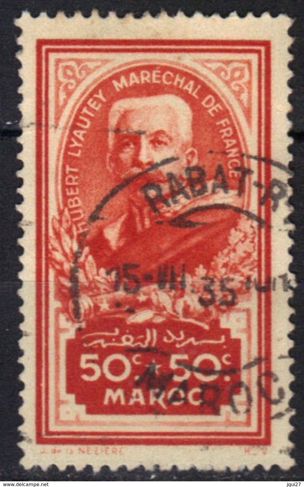 Maroc N° 150 - Usati