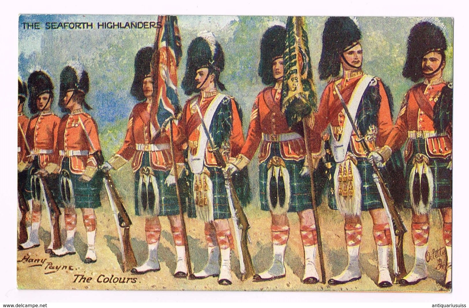 THE SEAFORTH HIGHLANDERS - United Kingdom - Scottish Soldiers - Costumes