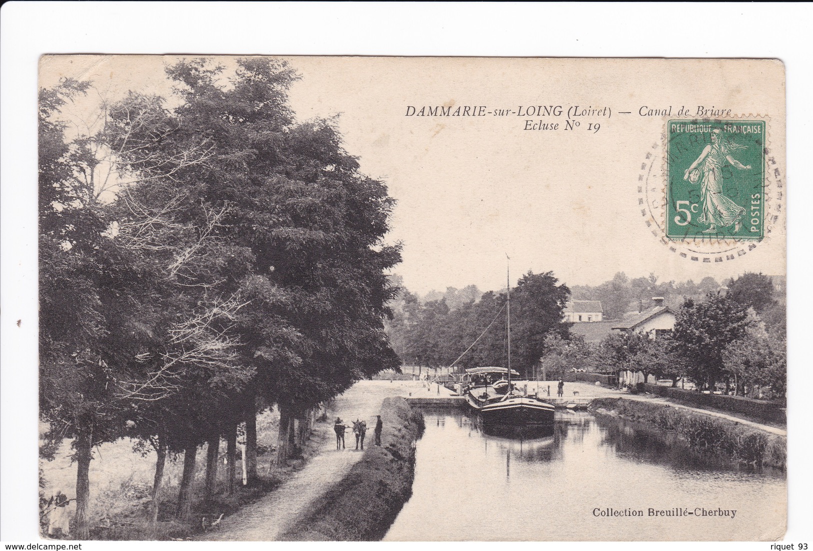 DAMMARIE Sur LOING - Canal De Briare - Ecluse N) 19 - Otros & Sin Clasificación