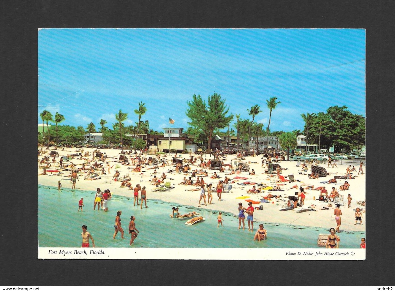 FORT MYERS BEACH - FLORIDA - THIS VIEW OF FORT MYERS BEACH - PHOTO D. NOBLE - JOHN HINDE  CURTEICH - Fort Myers