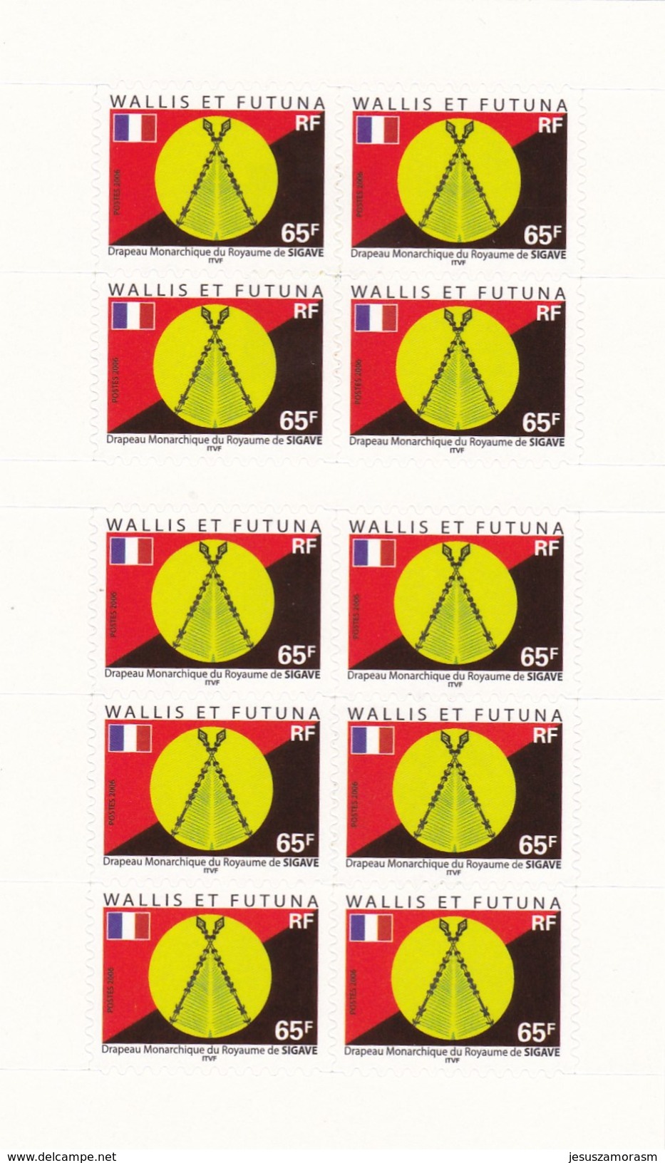 Wallis Y Futuna Nº C654 - Carnets