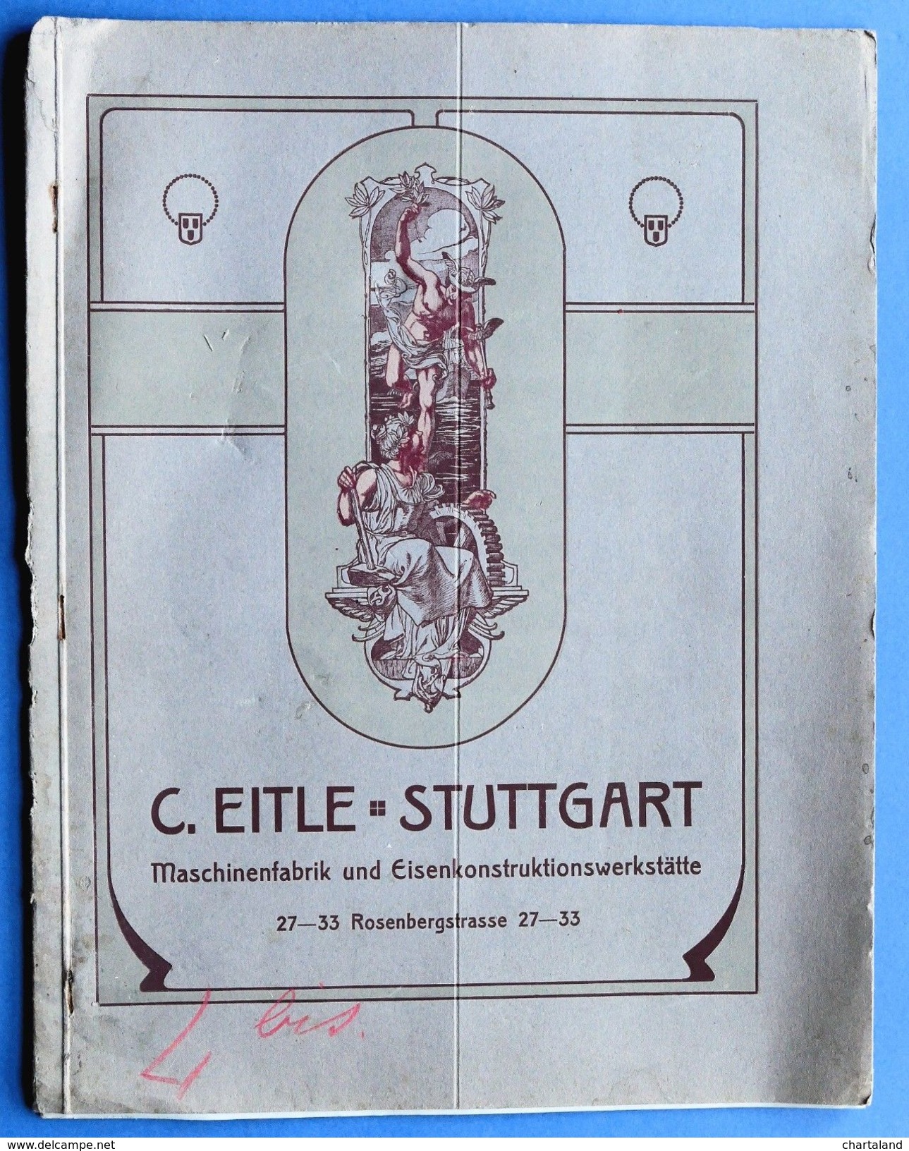 Scienza Tecnica - Catalogo C. Eitle - Stuttgart - Macchine Per Coke-gas - 1903 - Non Classés