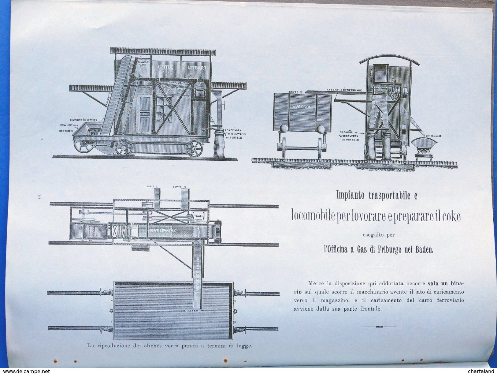 Scienza Tecnica - Catalogo C. Eitle - Stuttgart - Macchine Per Coke-gas - 1903 - Non Classificati