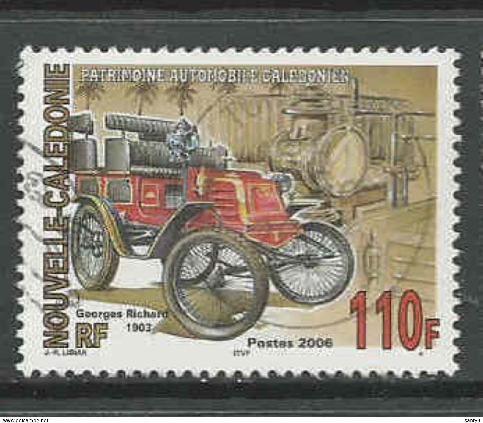 Nieuw-Caledonie, Yv 970 Jaar 2006, Gestempeld, Zie Scan - Oblitérés