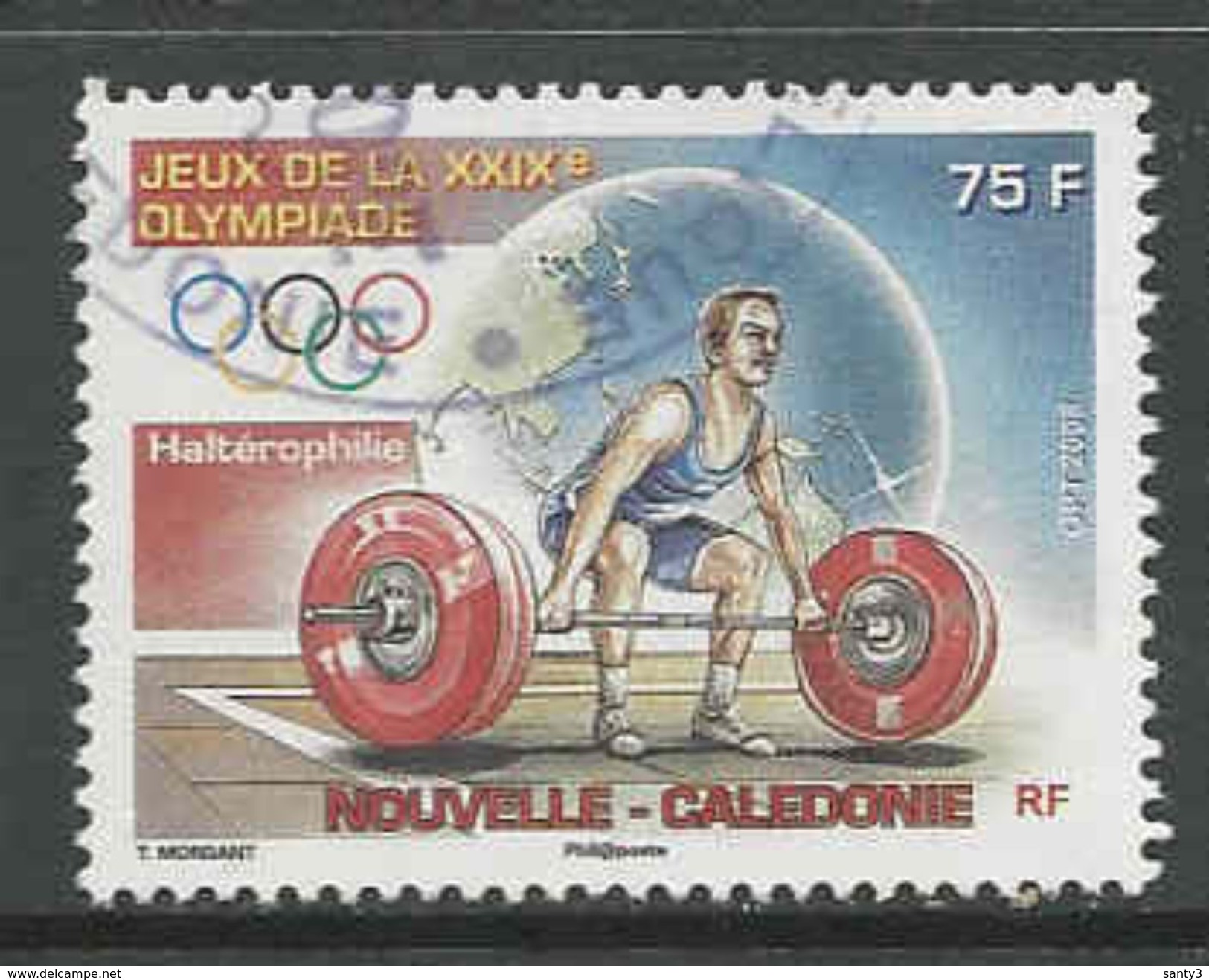 Nieuw-Caledonie, Yv 1050 Jaar 2008,   Gestempeld, Zie Scan - Oblitérés