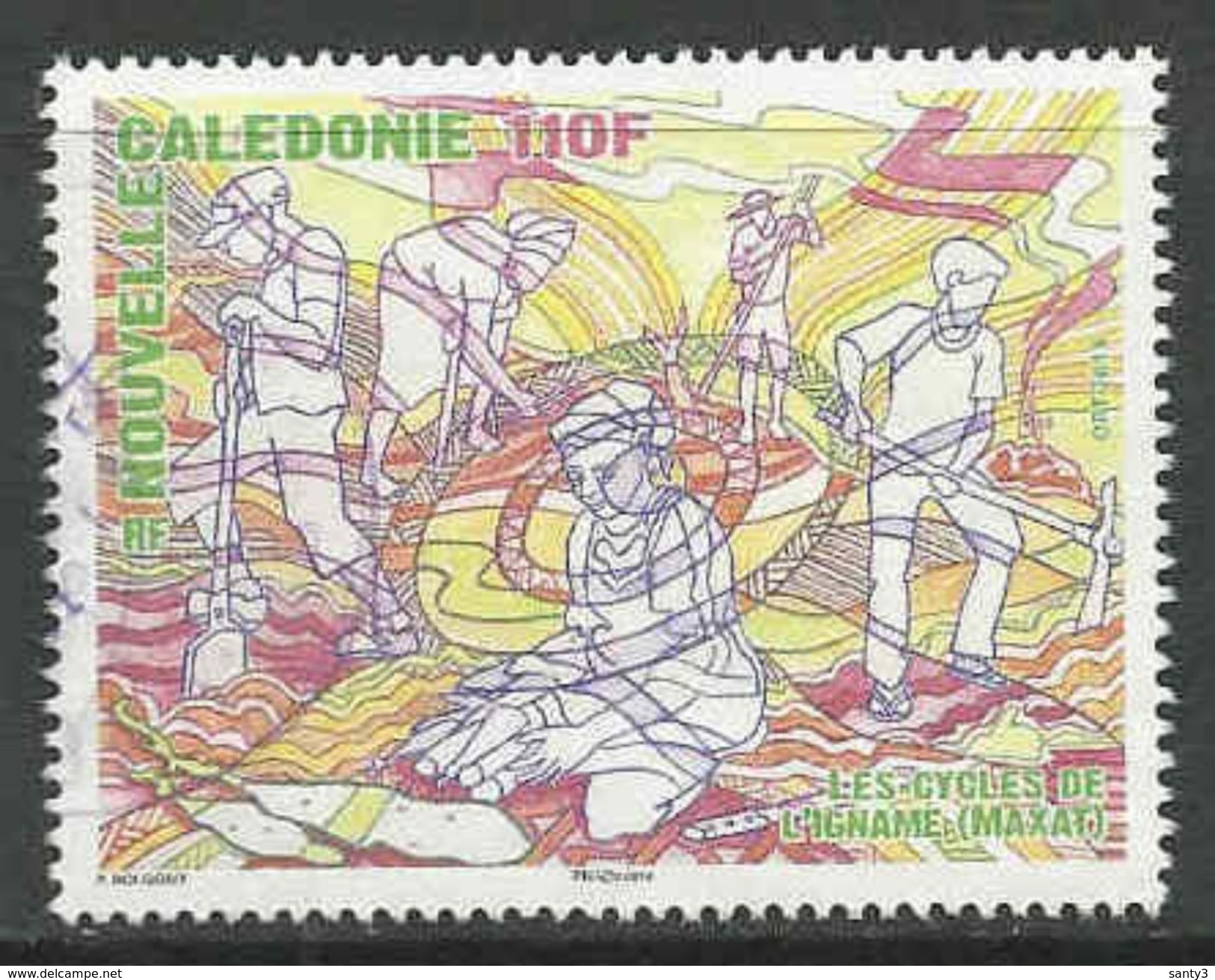 Nieuw-Caledonie, Yv 1247 Jaar 2015,   Gestempeld, Zie Scan - Oblitérés