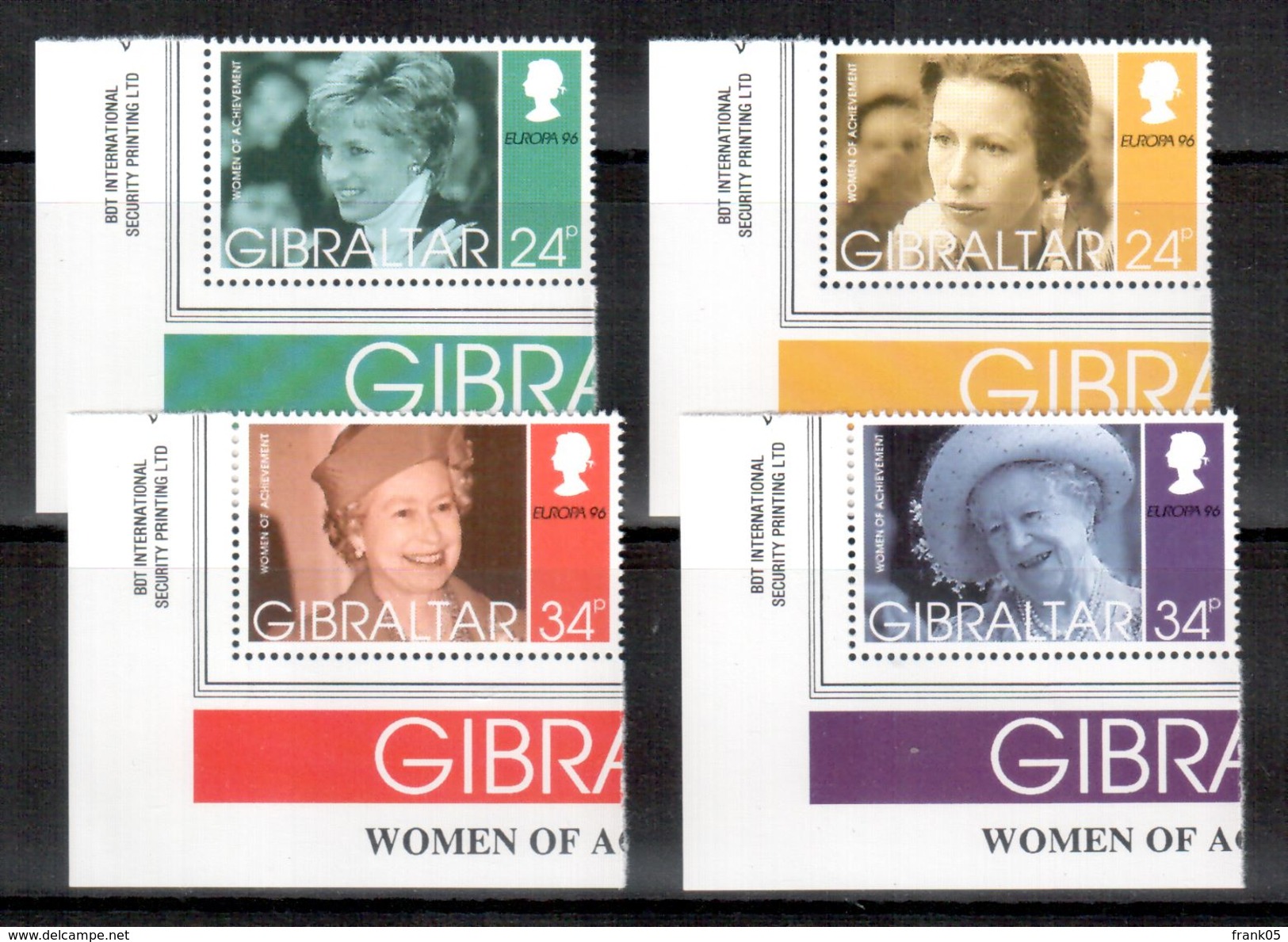 Gibraltar 1996 Satz/set EUROPA ** - 1996