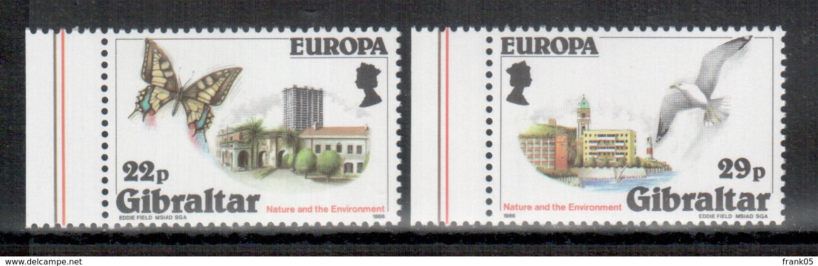 Gibraltar 1986 Satz/set EUROPA ** - 1986