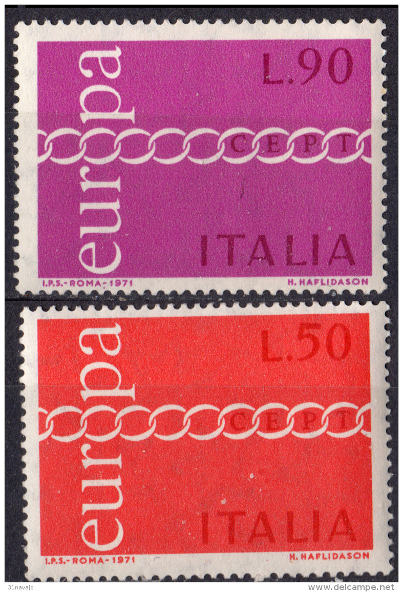 ITALIE - Europa CEPT 1971 - 1971-80:  Nuovi