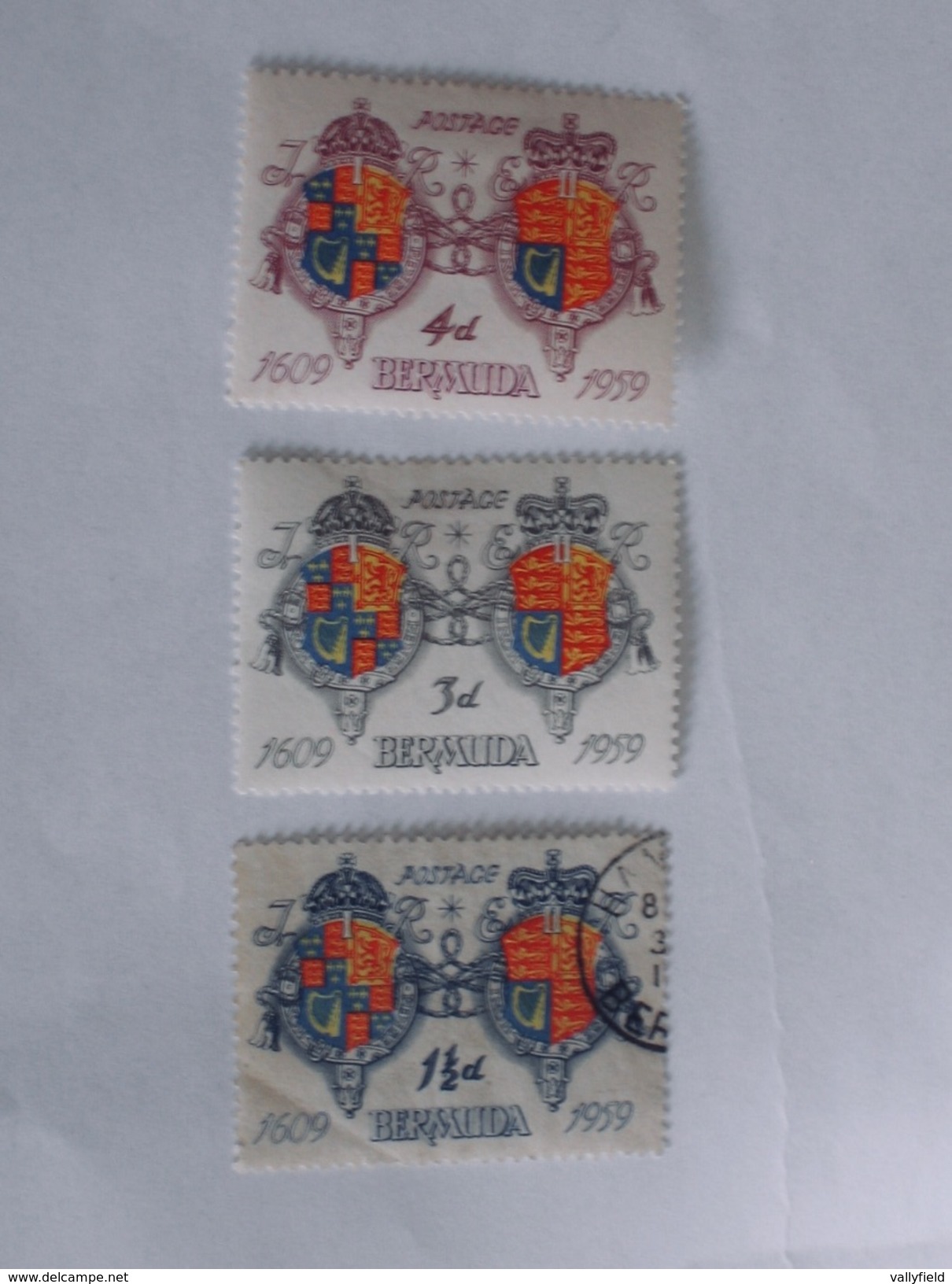 BERMUDES  1959  Lot # 3 - Bermudes