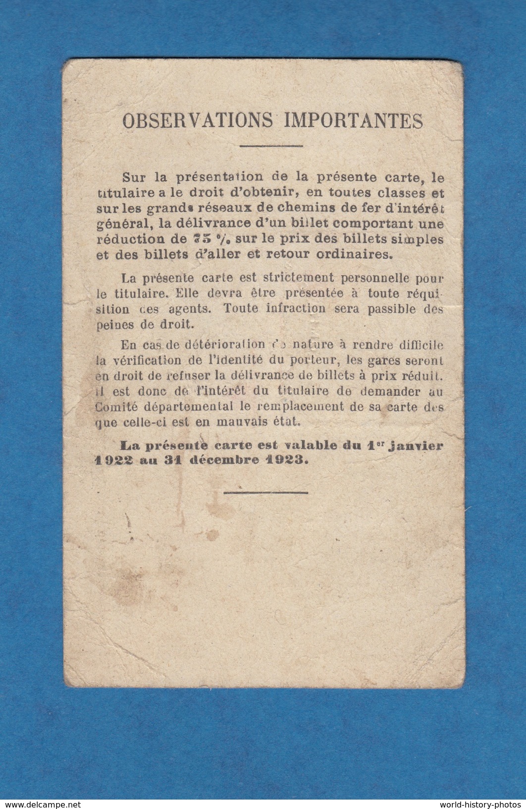 Carte Ancienne D' Invalidité - GRENOBLE - François JAY Cultivateur Les Cotes D' Arcy - 1922 - Saint Michel De St Geoirs - Documents Historiques