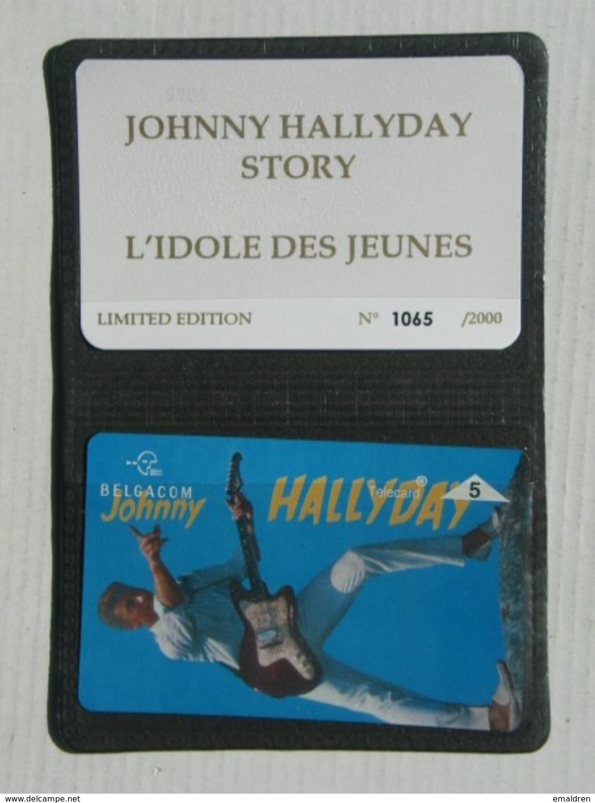 Johnny Halliday. P338. In Folder. Avec Encart. 2000ex. - Sans Puce