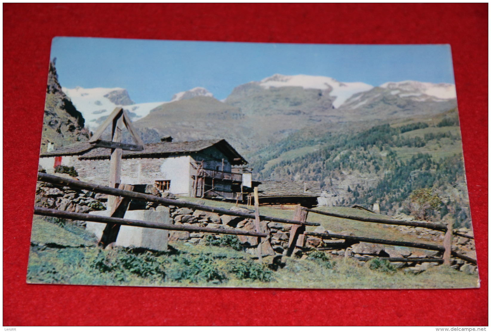 Champoluc Aosta Le Case Vecchie 1970 - Aosta