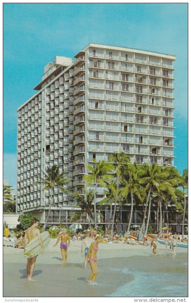 Hawaii Waikiki The Outrigger Hotel 1974 - Oahu