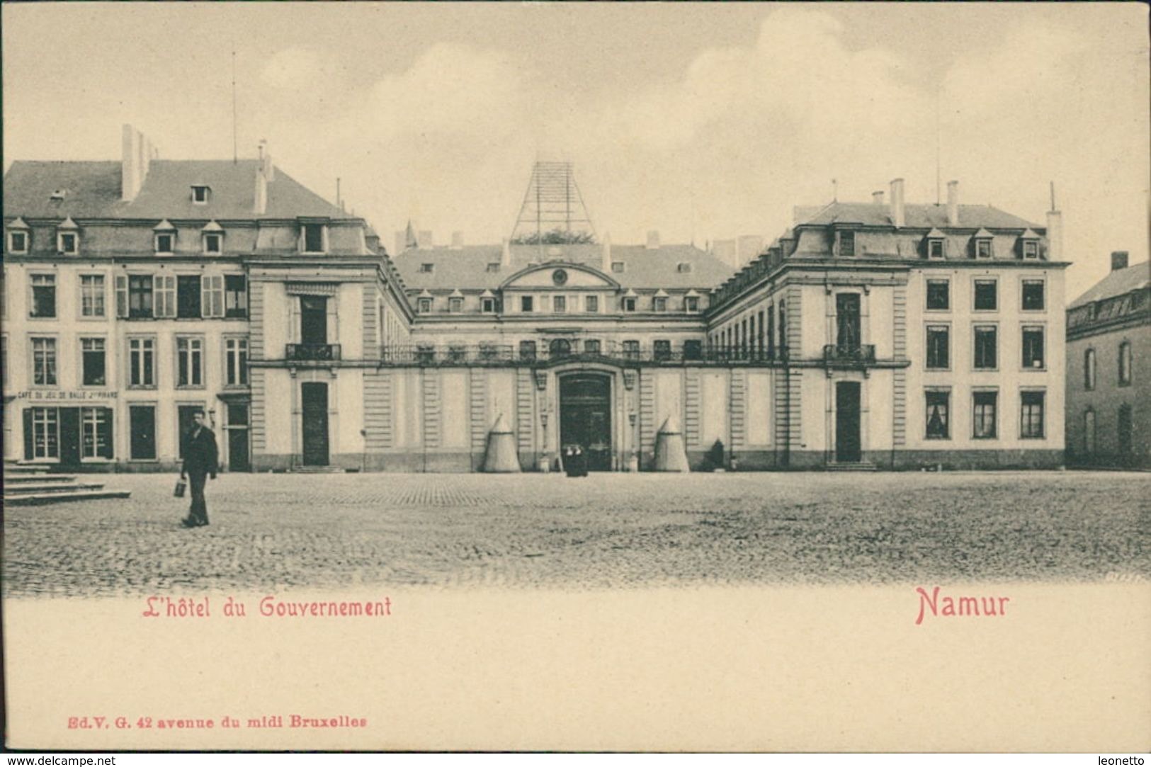 AK Namur, L'hôtel Du Gouvernement, Um 1900 (26810) - Namur