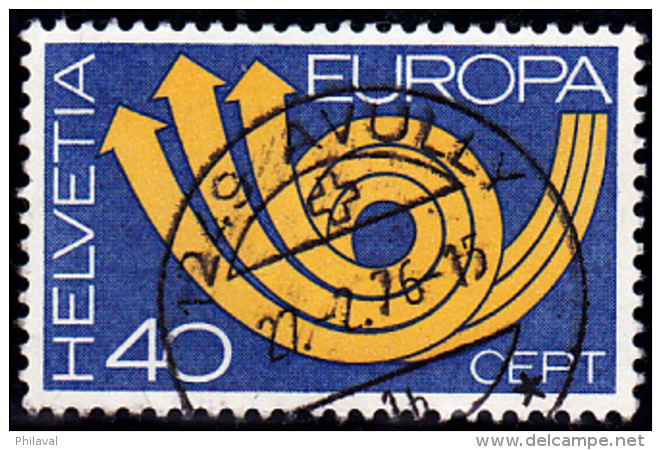 N0 543 Proprement Oblitéré : AVULLY - Used Stamps