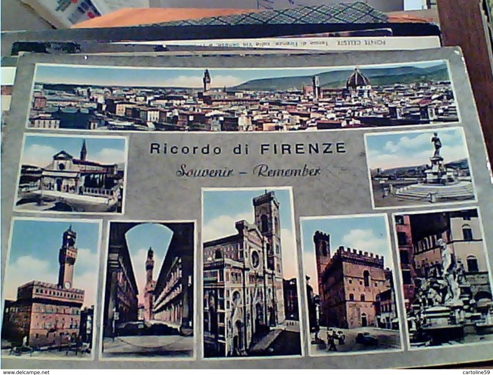 6 CARD FIRENZE MULTI VEDUTE N1960 GL19465 - Firenze