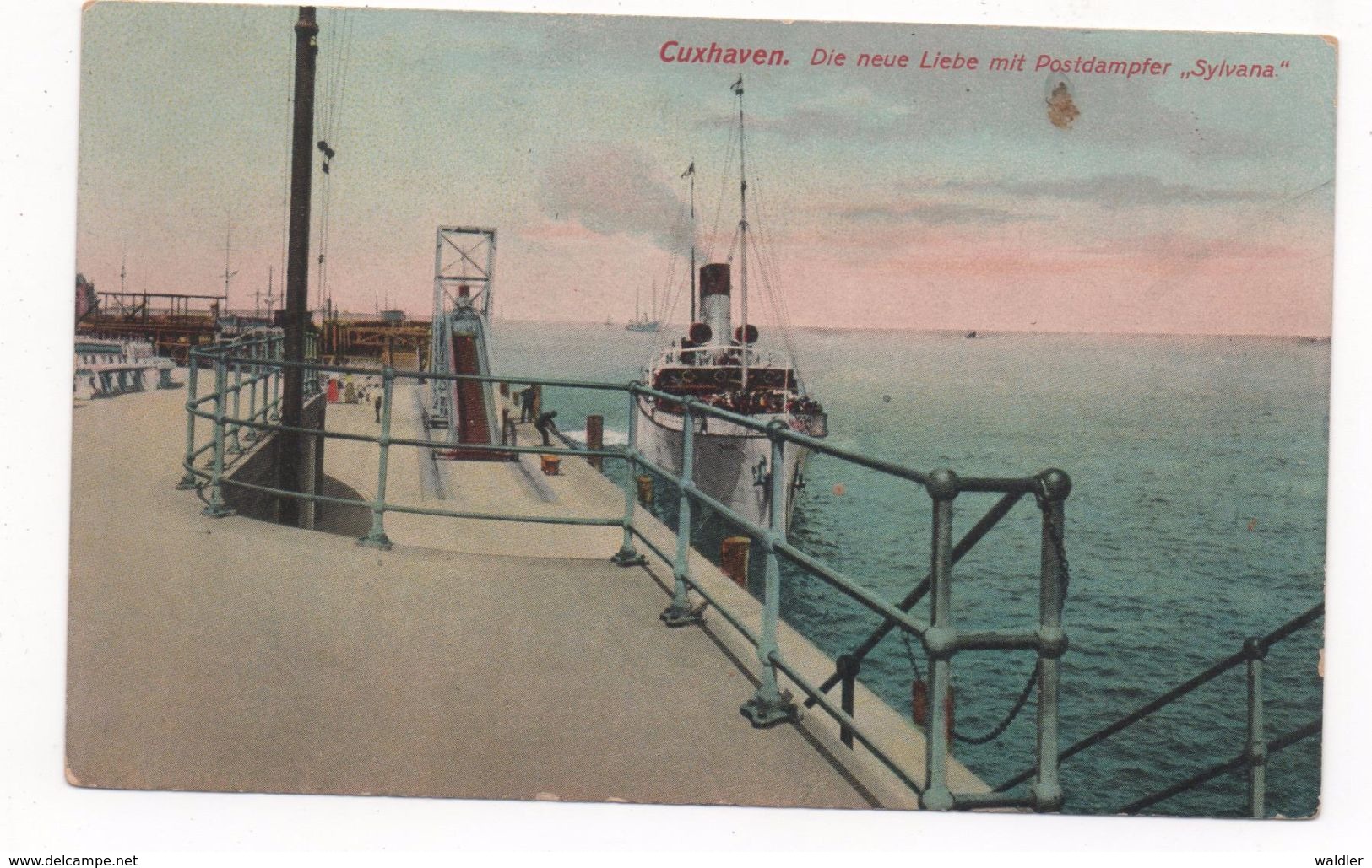 2190  CUXHAVEN - DIE NEUE LIEBE    ~ 1910 - Cuxhaven