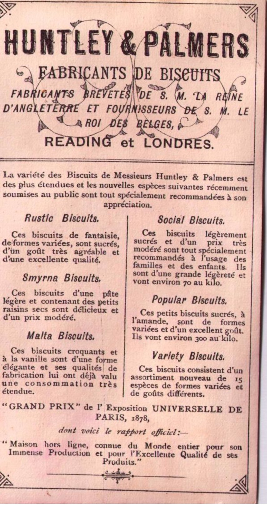 Chromo Biscuits HUNTLEY & PALMERS - Peuples : Hindous - Scans Recto-verso - Autres & Non Classés