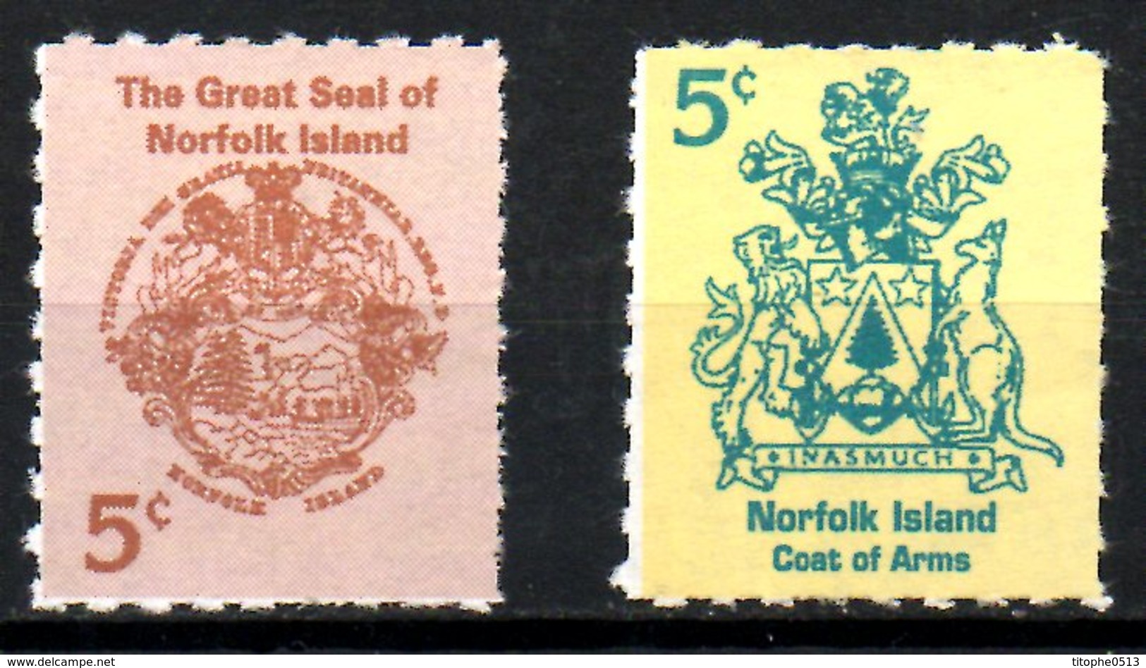 NORFOLK. N°613-4 De 1997. Armoiries. - Francobolli