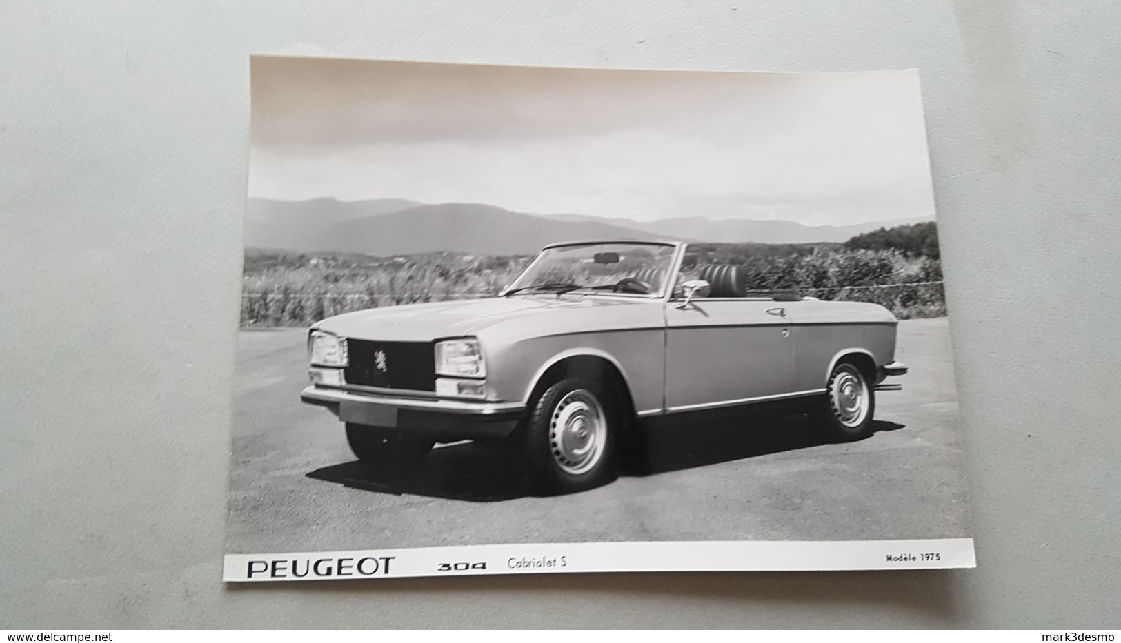 Peugeot 305 Cabrio 1975, Simca Rallye 1, Matra Bagheera 1977- Foto Originali Da Cartelle Stampa - Genuine Press Photos - Automobili