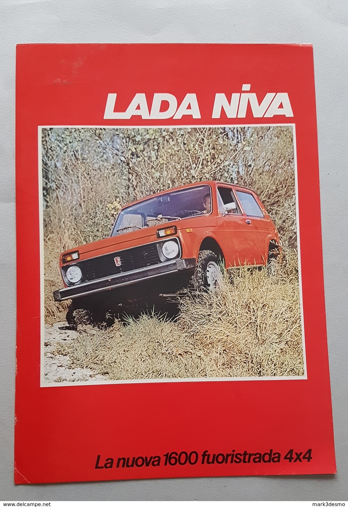 Lada Niva - Lada 1300 3 Depliant Originali - Genuine Factory Brochures - Automobili