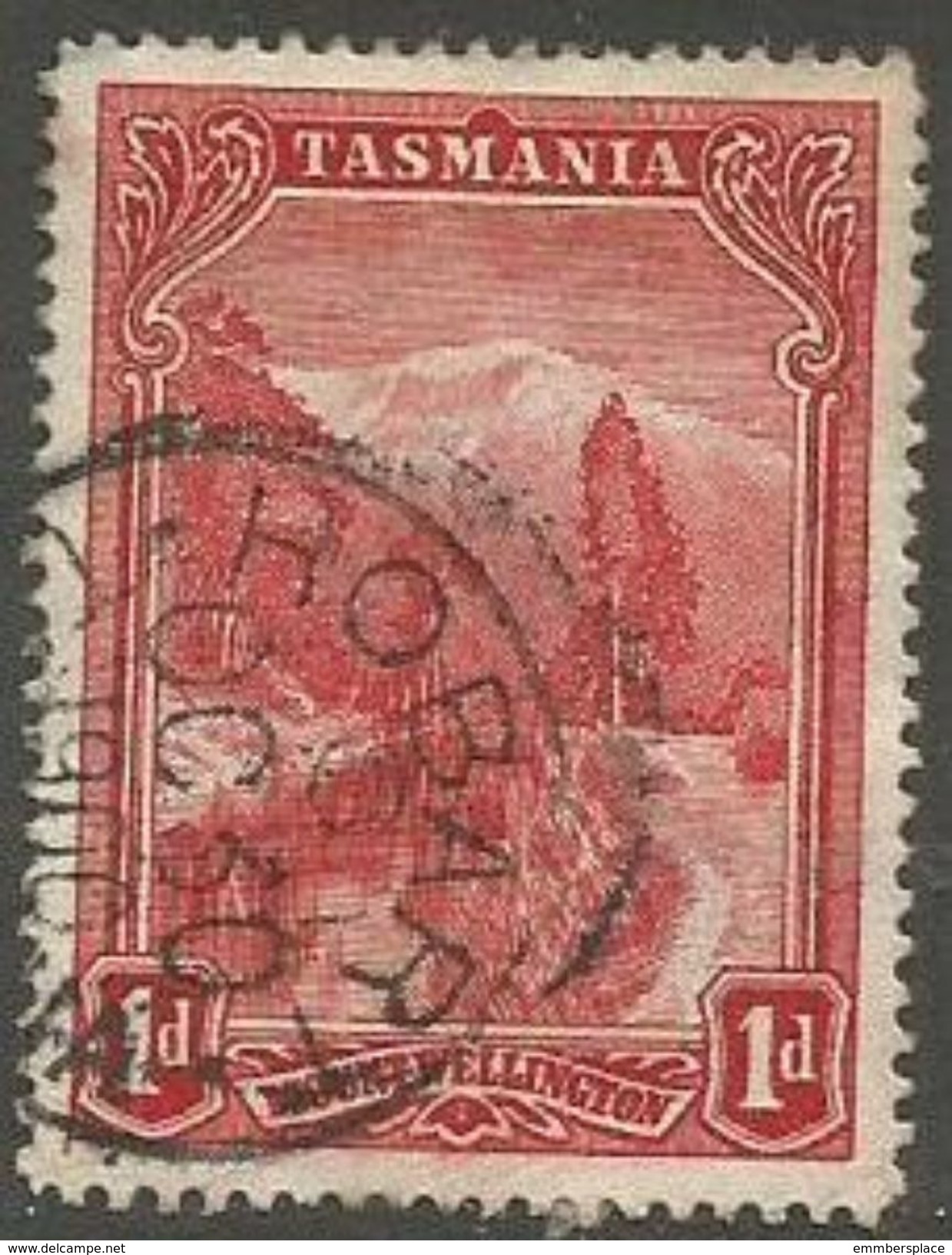 Tasmania - 1899 Mount Wellington 1d Used  SG 230 - Used Stamps