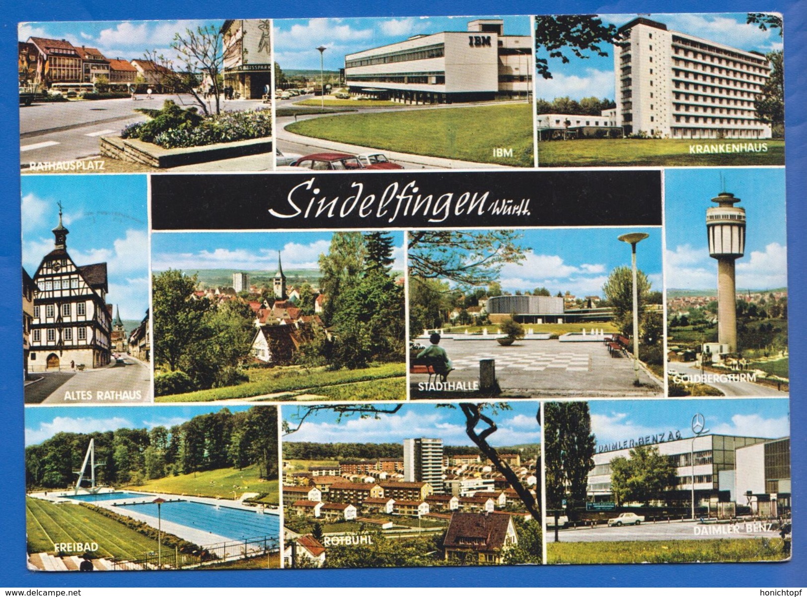 Deutschland; Sindelfingen; Multibildkarte - Sindelfingen