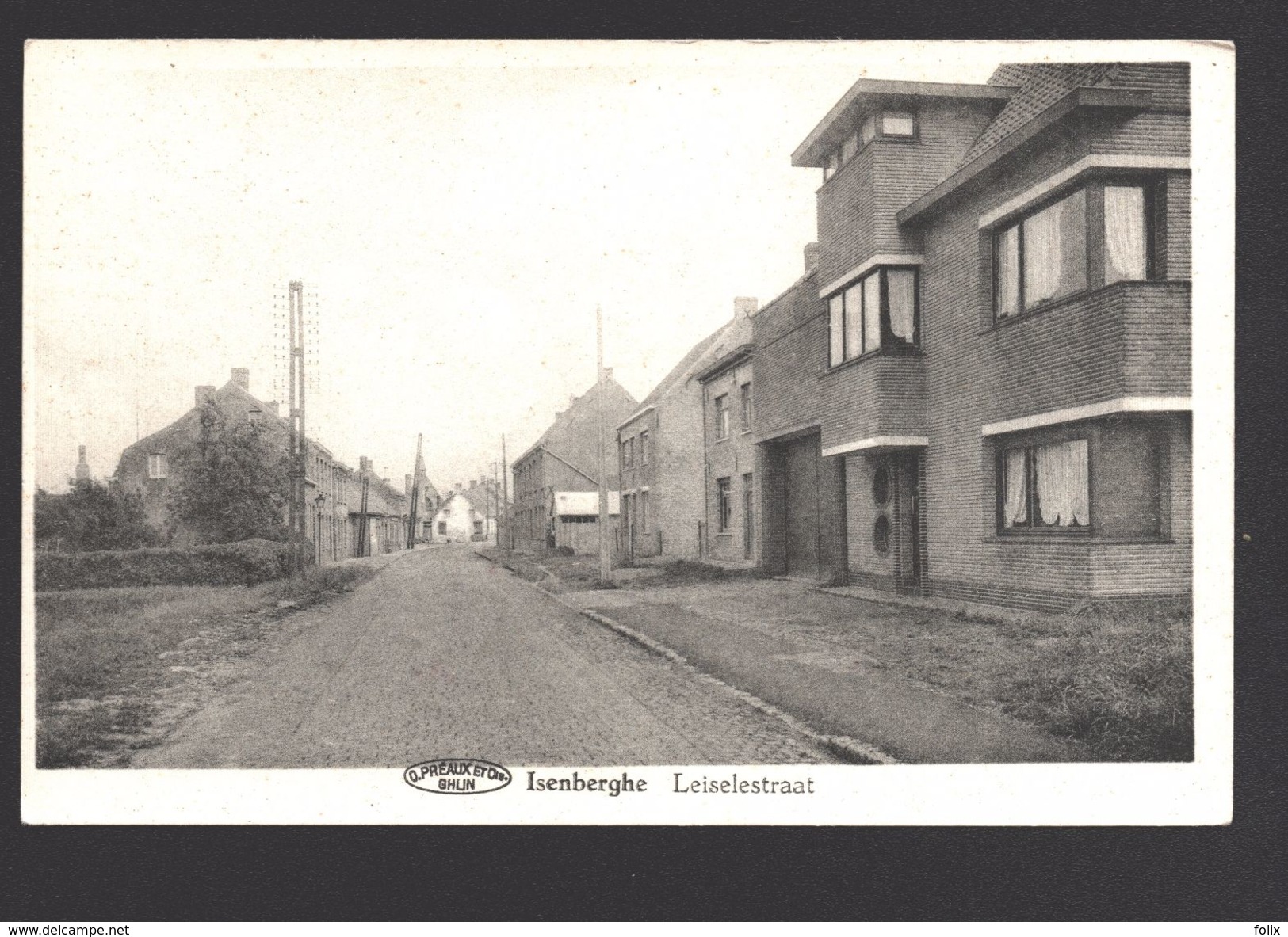 Izenberge / Isenberghe - Leiselestraat - Alveringem