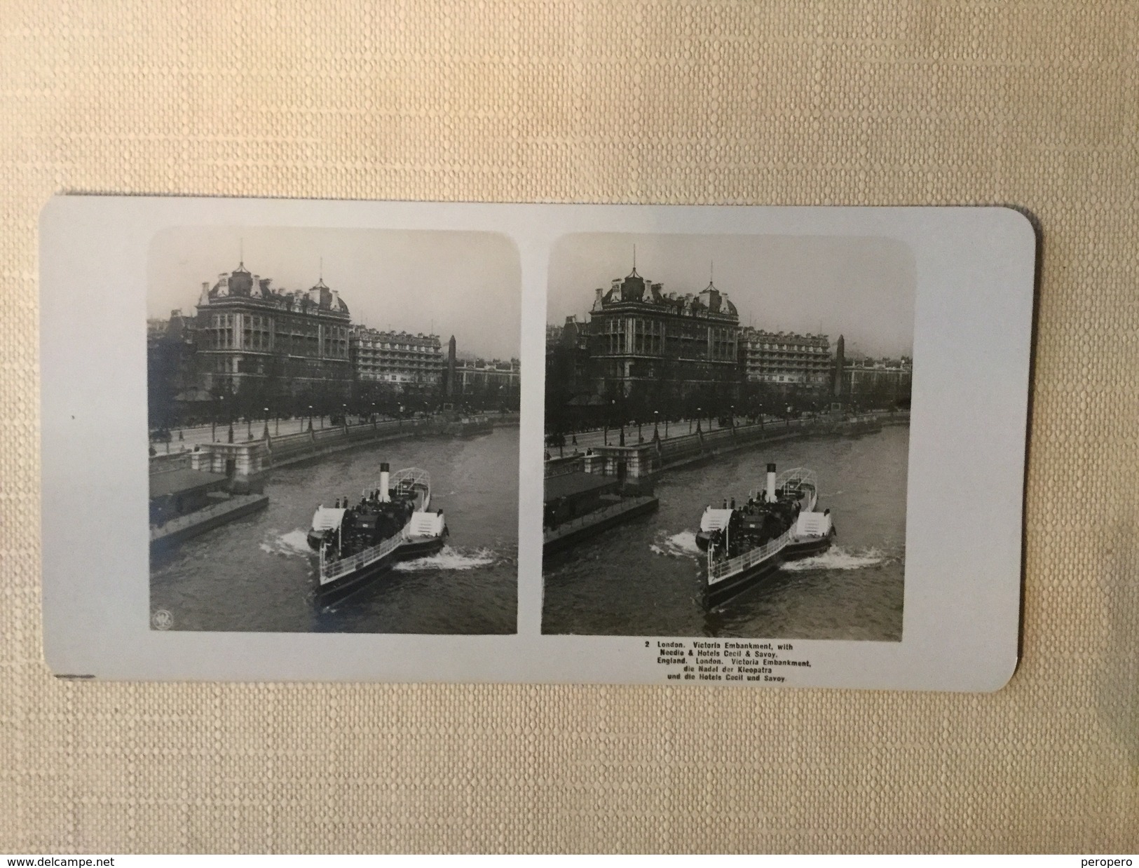 UK   ENGLAND   LONDON    Photo Stéréoscopique STEREO Stereoview - Stereo-Photographie