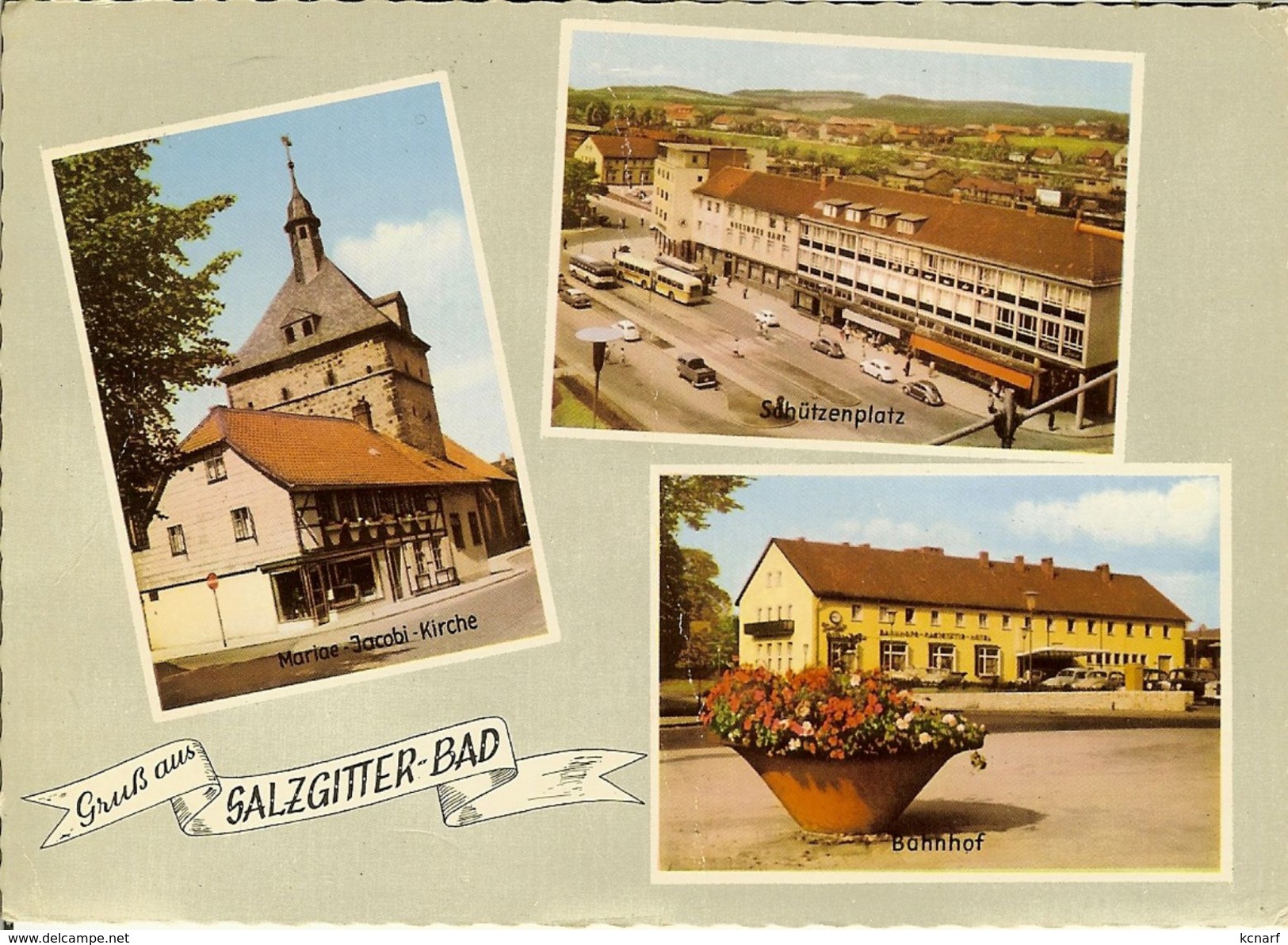 CP De SALGITTER-BAD " Schüzenplatz - Bahnhof - Marlae Jaccobi Kirche " - Salzgitter