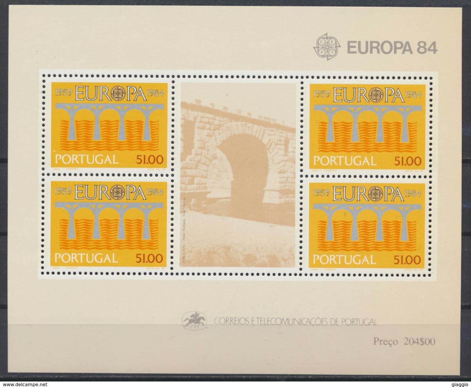 °°° PORTUGAL - EUROPA - 1984 MNH °°° - Nuovi