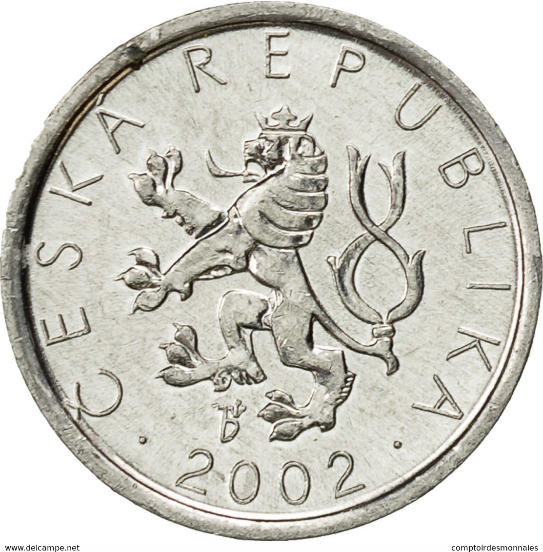 Monnaie, République Tchèque, 10 Haleru, 2002, SUP, Aluminium, KM:6 - Czech Republic