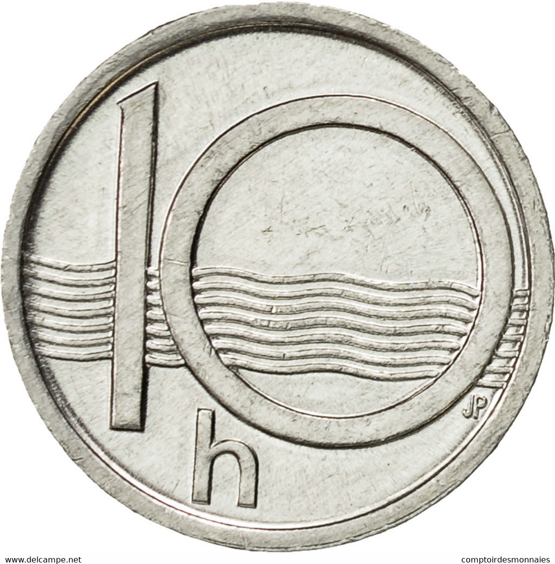 Monnaie, République Tchèque, 10 Haleru, 2002, SUP, Aluminium, KM:6 - Tchéquie