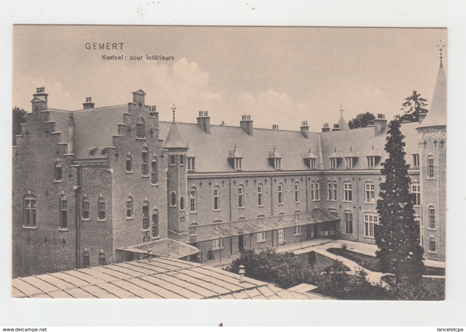 GEMERT / KASTEEL - COUR INTERIEURE - Gemert