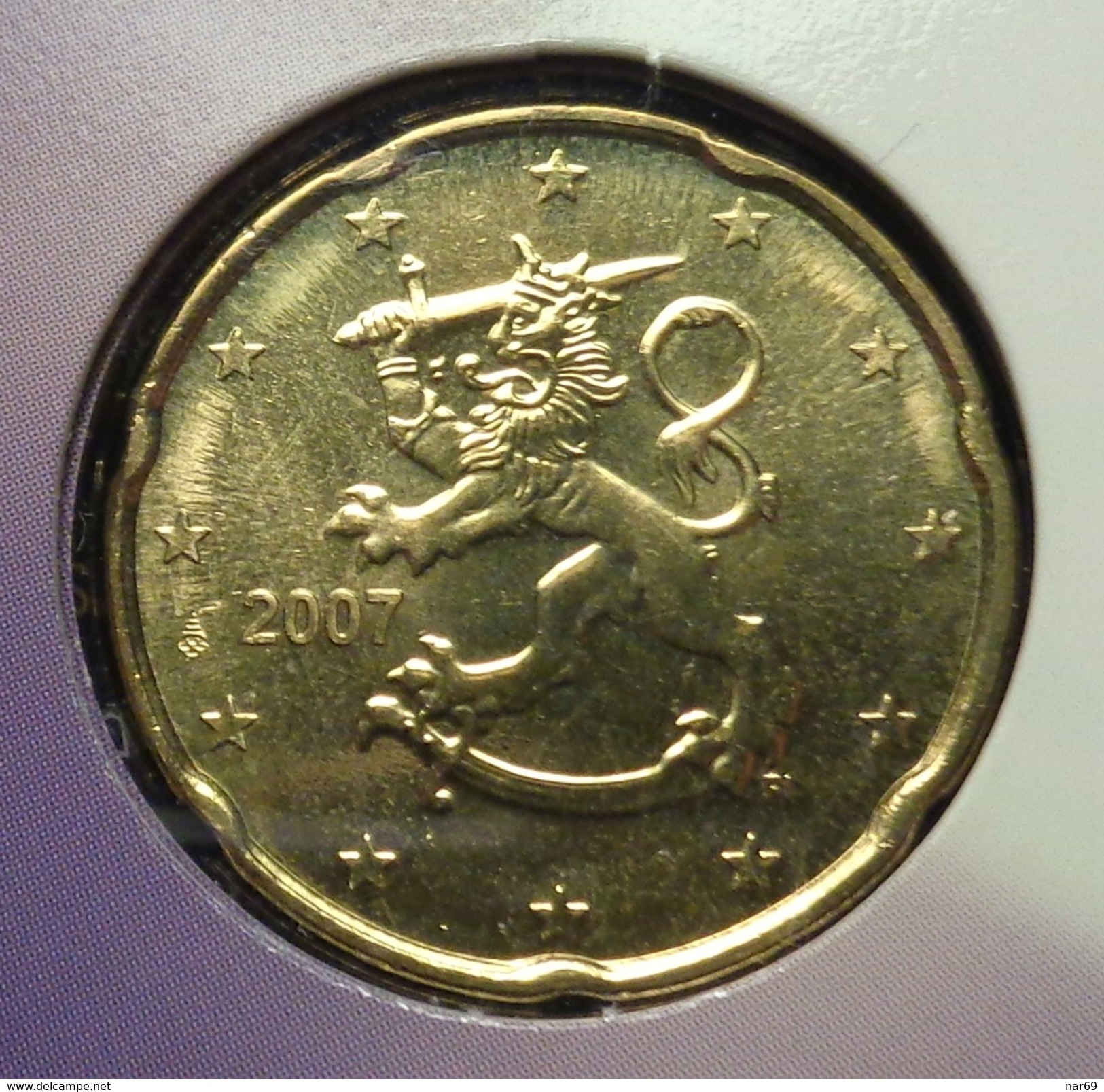 ===== 20 Cent Finlande 2007 Sorti D'1 BU Mais Un Peu Oxydé ===== - Finnland