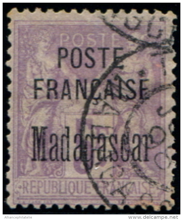 Lot N°5432 Colonie  Madagascar N°22 Oblitéré TB - Gebraucht