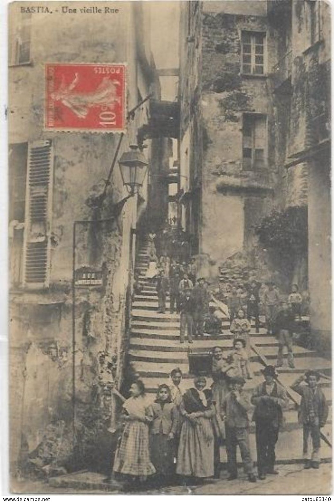 20.   BASTIA. UNE VIEILLE RUE - Bastia