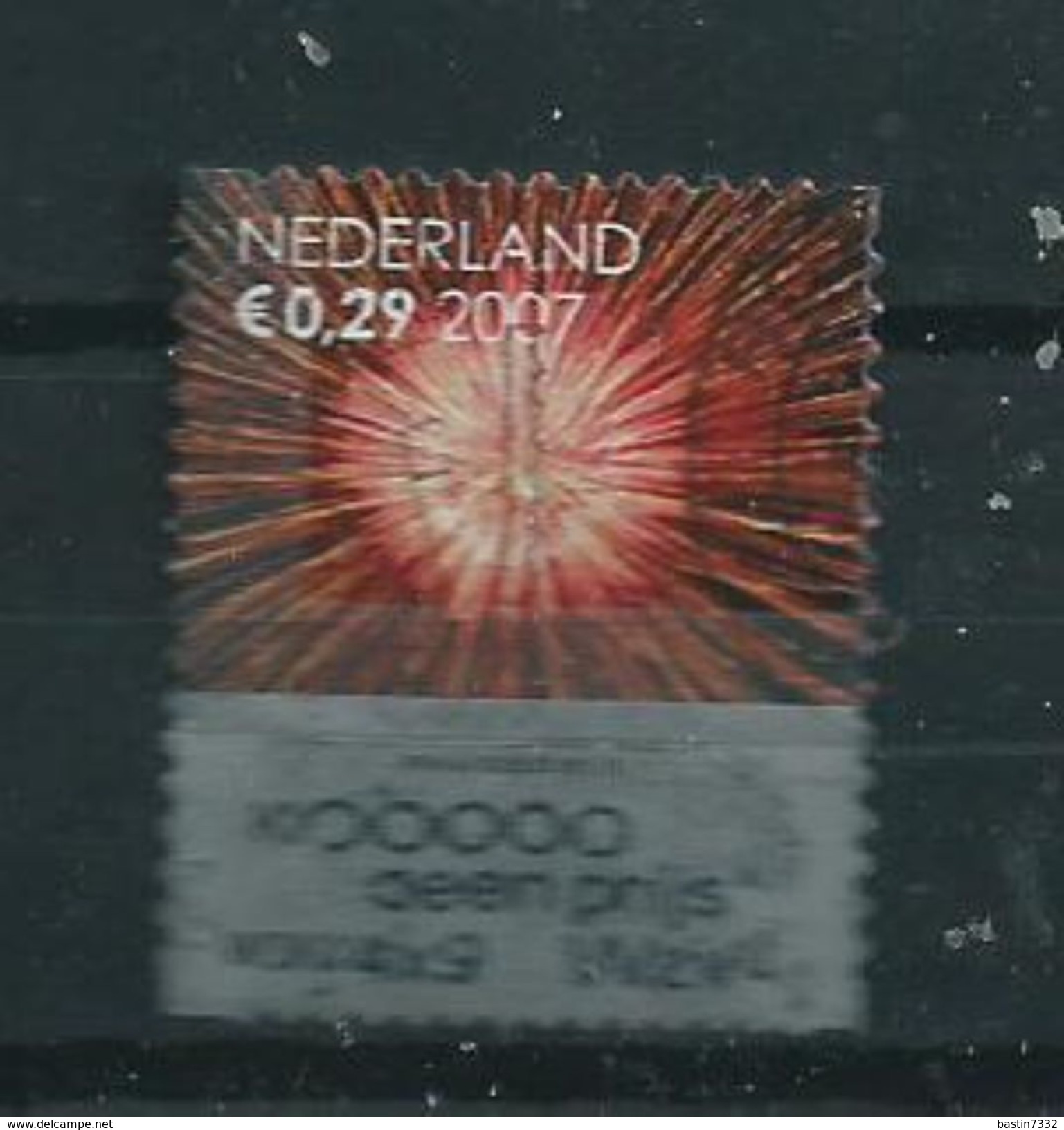 2007 Netherlands Christmas,kerst,weihnachten,noël,kraszegel Used/gebruikt/oblitere - Gebruikt