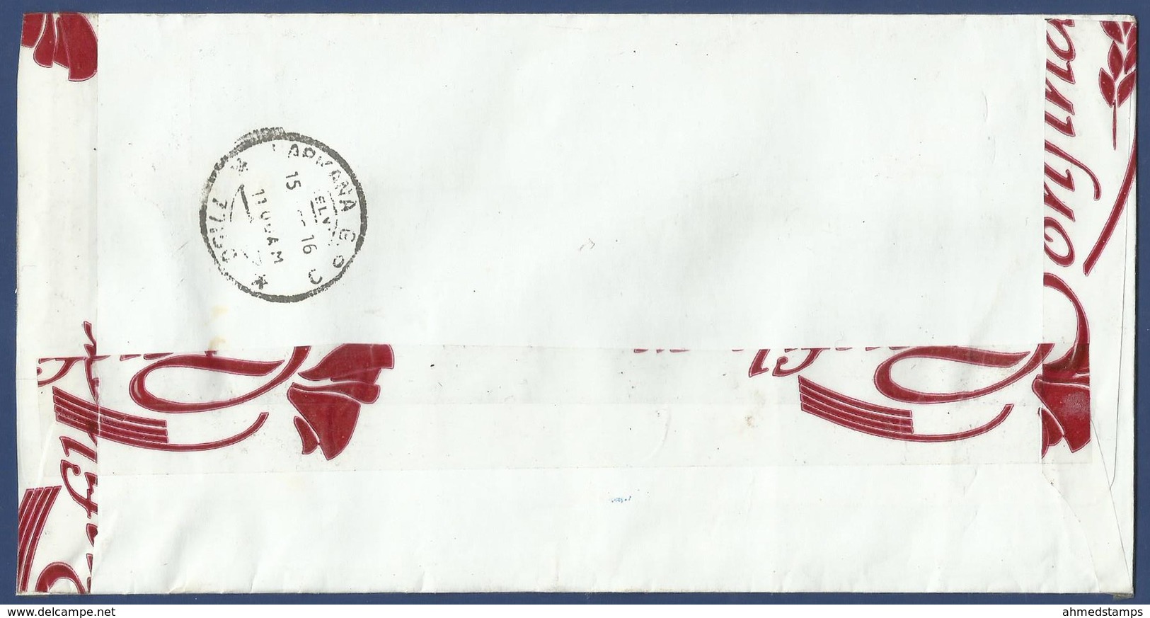 REGISTERED POSTAL USED AIRMAIL COVER TO PAKISTAN - America (Other)