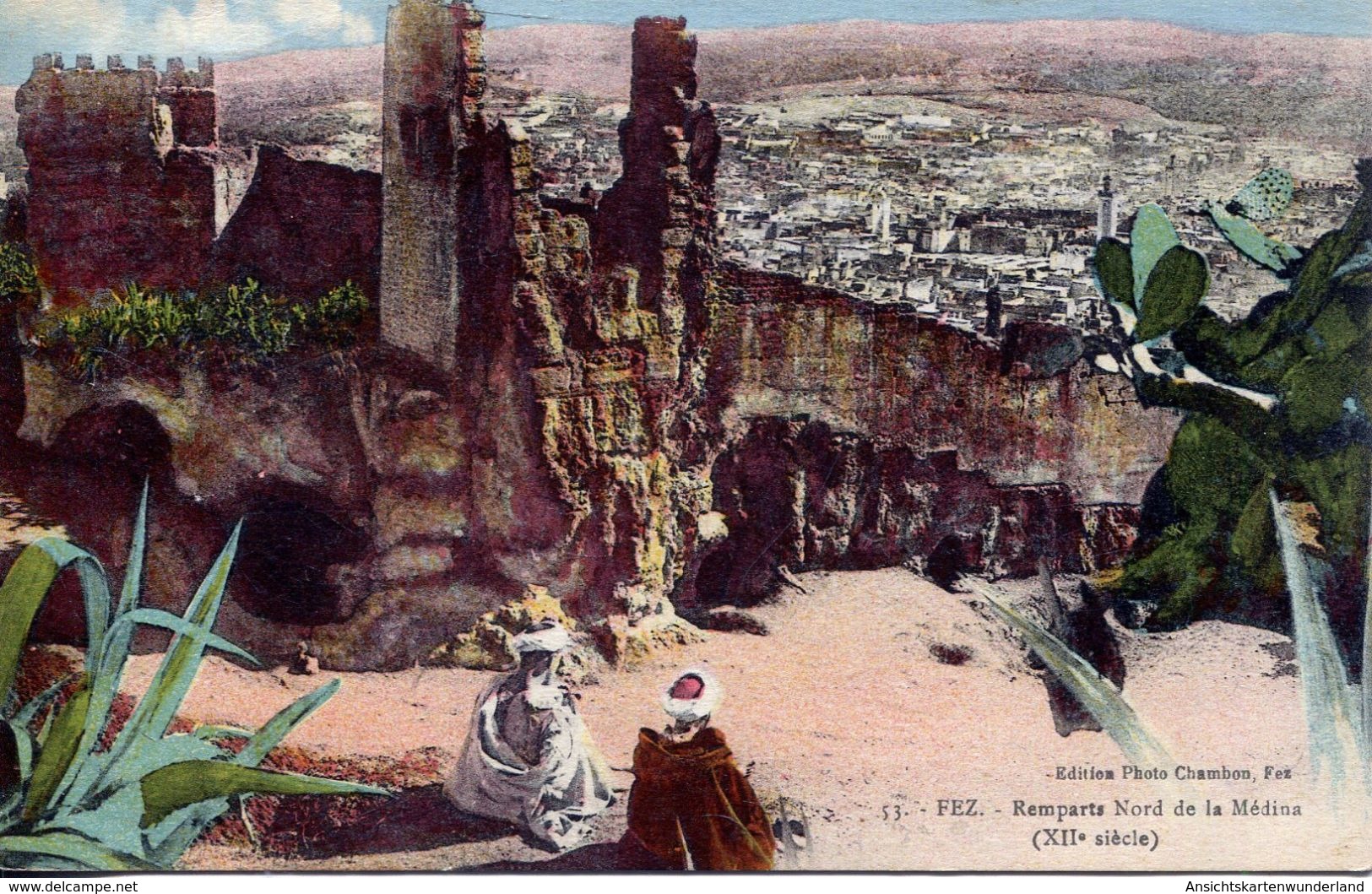 Fez - Remparts Nord De La Medina 1926 (002119) - Fez